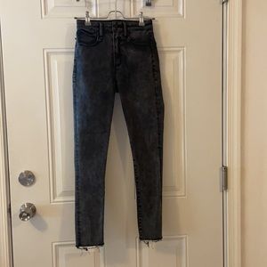 ABERCROMBIE High Rise Super Skinny Ankle Jeans